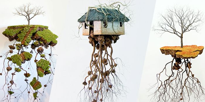 Jorge Mayet é um artista cubano que recria as paisagens de seu país através de pedaços de arame, papel e outros elementos. É assim que ele tenta formar sua cultura, suas raízes e sua identidade pessoal. E foi exatamente isso que chamou minha atenção no trabalho de escultura dele.