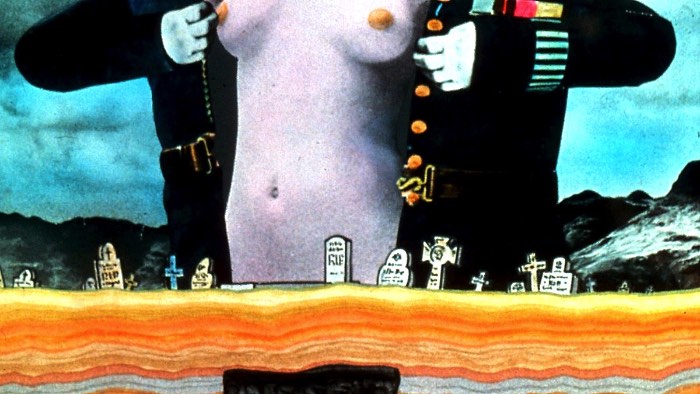 Quando Terry Gilliam trabalhava com as animações de Monty Python, ele acabou criando alguns dos momentos mais memoráveis do show. Pelo menos, para mim. Lembro de ver camarões que se alimentam de senhores, um gato gigante que ameaça Londres e aquele enorme pé que faz parte da vinheta de abertura. 