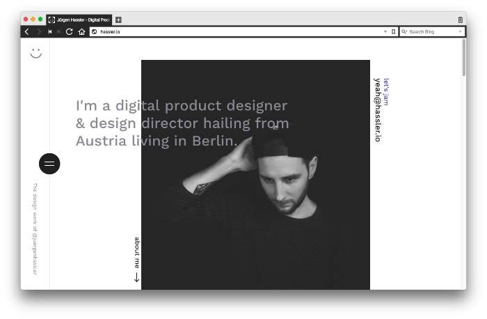 Tudo que Jürgen Hassler queria fazer era fazer capas de discos mas o iPhone surgiu e sua vida mudou. Foi assim que ele acabou indo trabalhar com design e, pelo portfólio dele, você pode perceber que ele anda indo muito bem na sua carreira.