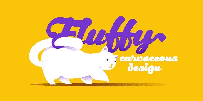 Kitten é o nome dessa fonte inspirada pela estética da pintura de placas e sinais e que, como você pode imaginar, tem um visual inspirado pelas curvas e movimentos dos gatos. Suas ligaturas, variações visuais e formas alternativas foram criadas pelo designer Cosimo Lorenzo Pancini e, além disso, os dingbats de gatos foram criação de Isabella Ahmadzadeh.