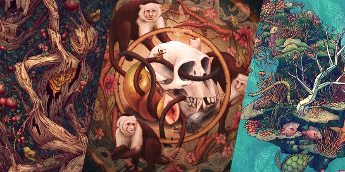 Kate O'Hara é o nome da ilustradora cujos trabalhos você vai ver aqui. Seu portfólio é repleto de belíssimos exemplos de desenhos de animais que, várias vezes, se misturam com a natureza numa espécie de chamado selvagem que tem resultados visuais bem interessantes. Seus traços orgânicos e suas combinações de cores, somados aos temas que ela usa, fazem com que seu portfólio de ilustração seja um dos mais interessantes que vi nas últimas semanas.