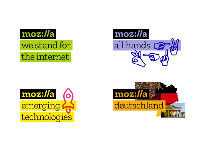 Depois de sete meses de trabalho em um processo de design, conduzido completamente em aberto, o Mozilla acabou de mostrar para o mundo o seu novo branding. O conhecido Mozilla redesign foi liderado por Johnson Banks, de Londres. A família tipográfica ficou na mão da Typoteque e recebeu o nome de Zilla e vai ser uma dessas fontes gratuitas para todo mundo usar mas que eu ainda não consegui encontrar por ai.