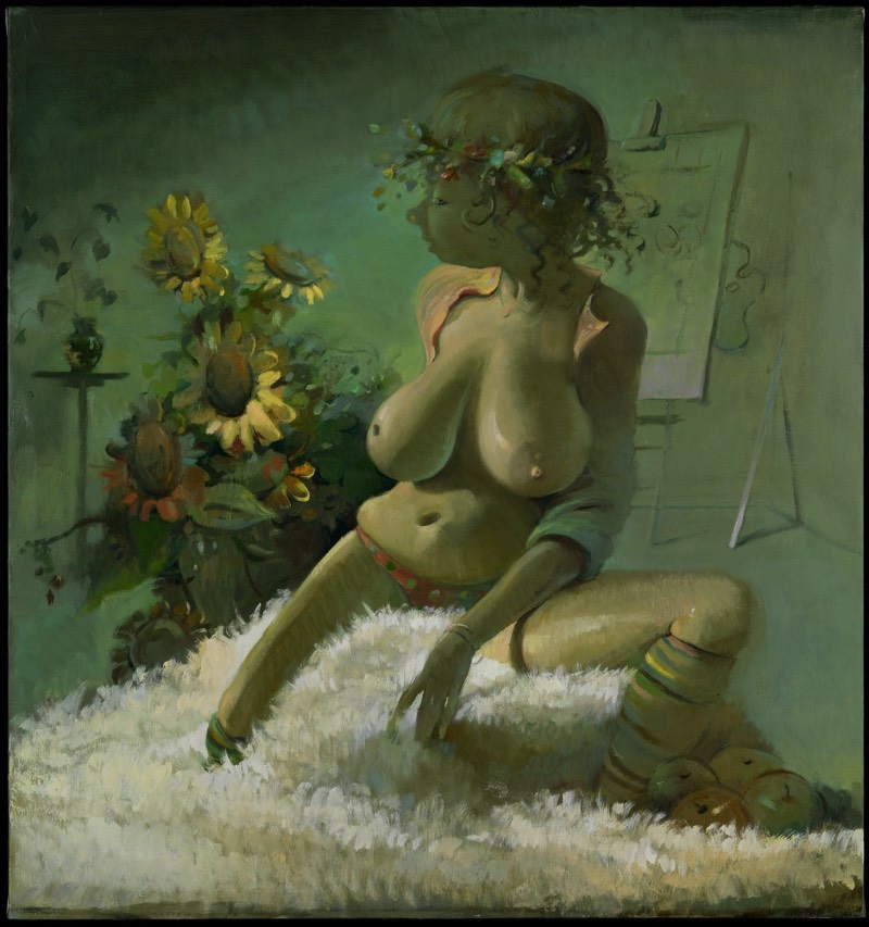 O que eu mais gosto nas pinturas de Lisa Yuskavage é como ela apresenta o corpo feminino como uma forma de contestação. Uma forma de desafiar quem está a observar suas pinturas. Mas, ao mesmo tempo, a artista apresenta os corpos femininos com uma certa decadência que eu gostei muito de ver também.