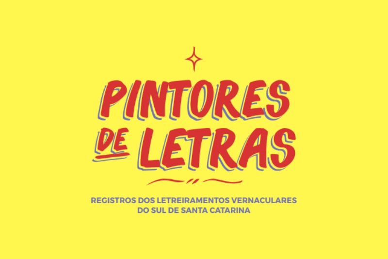 Pintores de Letras é um projeto novo, iniciado no final de 2016, que quer ajudar a resgatar o trabalho dos pintores de muros, faixas, cartazes e fachadas da região Sul de Santa Catarina. A ideia é retirar esses profissionais do anonimato e trazê-los para o mercado de comunicação. Afinal, o que eles fazem nos muros e paredes das cidades poderia ser muito bem utilizado no mercado de publicidade e design.