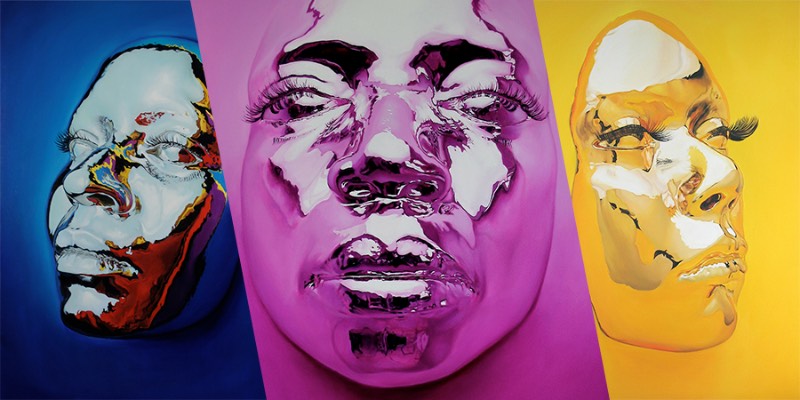A arte de Kip Omolade é extremamente pessoal e a forma com a qual ele usa de cores nas suas peças é relacionada ao seu passado, quando fazia graffiti pelas ruas de Nova Iorque. O visual de ficção científica remete a seu interesse em revistas em quadrinhos e a época em que trabalhou como estagiário na Marvel Comics. Ou seja, tudo que você pode ver na sua arte, reflete um pouco de quem ele é.