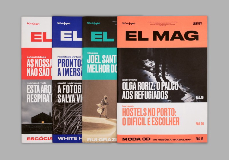 El Mag é uma revista bimestral que é feita em colaboração entre a El Corte Inglês Gaia/Porto, em particular com Pedro Barbosa, e Non–verbal Club. E essa revista acontece com a intenção de criar um programa cultural para a audiência de Porto, em Portugal. 