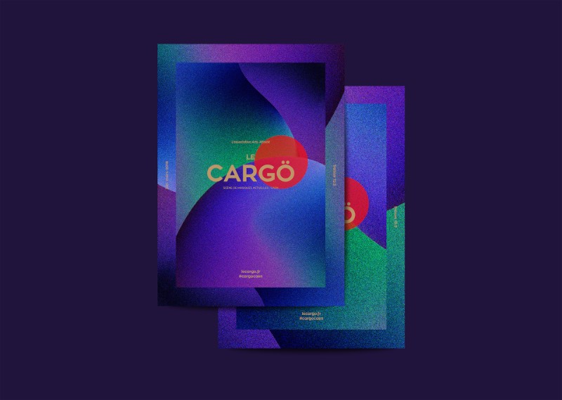 Le Cargo é uma casa de shows que mostra o melhor do cenário musical de Caen, no norte da França. O Murmure foi convidado para trabalhar com o design, a identidade visual e todo o universo dos posters para a temporada de 2017-2018.