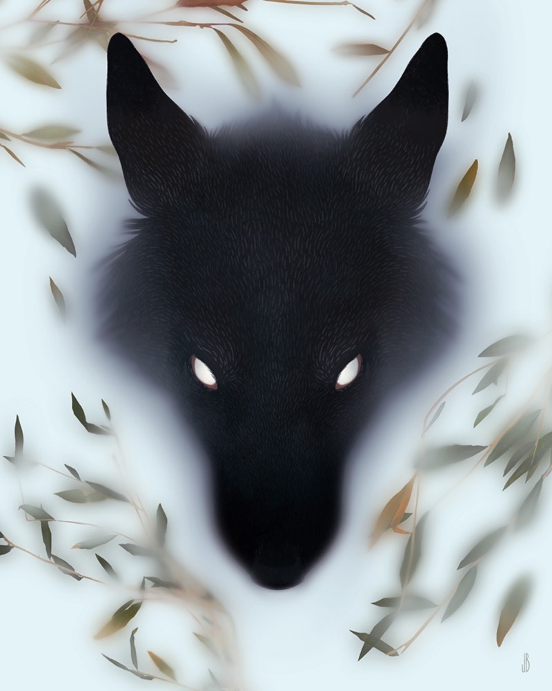 Jenna Barton é uma designer e ilustradora americana que combina um processo digital com aquarelas para criar cenários antropomórficos de cachorros, gatos, raposas e veados. Essas ilustrações vem quase sempre com olhares em branco, como se o animal estivesse possuído, ou algo ainda mais interessante. 