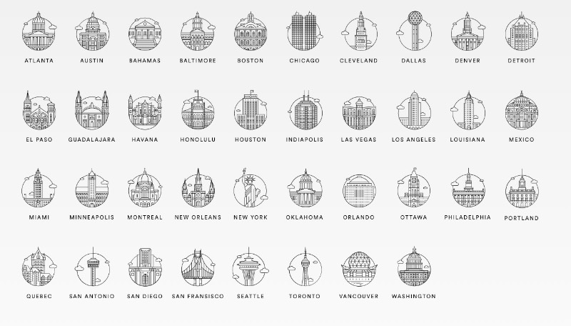 A maior coleção de ícones para as maiores Cidades do Mundo acabou de ser disponibilizada para download. Foram mais de cinco meses de trabalho que levaram a criação de cinco coleções diferentes de ícones. 