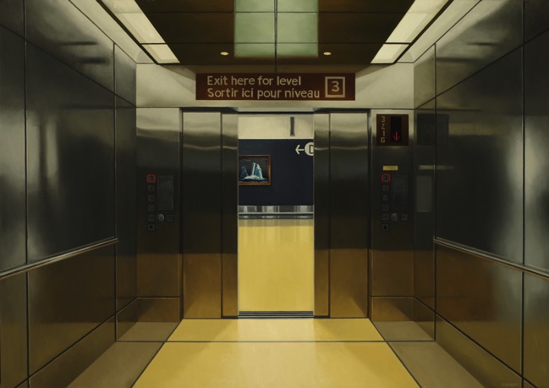 Peter Harris é um artista canadense baseado em Toronto cujo trabalho explora temas que envolvem a paisagem urbana que vemos no nosso dia a dia. E tudo isso em pinturas a óleo. Nos últimos 25 anos, a obsessão dos artista pelas cidades e pela vida urbana tem sido um objeto constante na sua vida e no seu trabalho. E você consegue ver isso muito bem nas imagens que eu selecionei de seu portfólio.