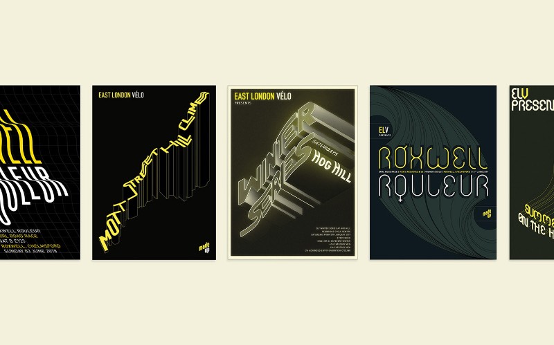 Pessoalmente, adoro quando alguém mistura ciclismo e design gráfico e foi exatamente isso que me chamou a atenção no trabalho de poster que o pessoal da Made Up publicou no Behance. Afinal, ciclismo e design são a minha fórmula da felicidade. Pelo menos em parte.