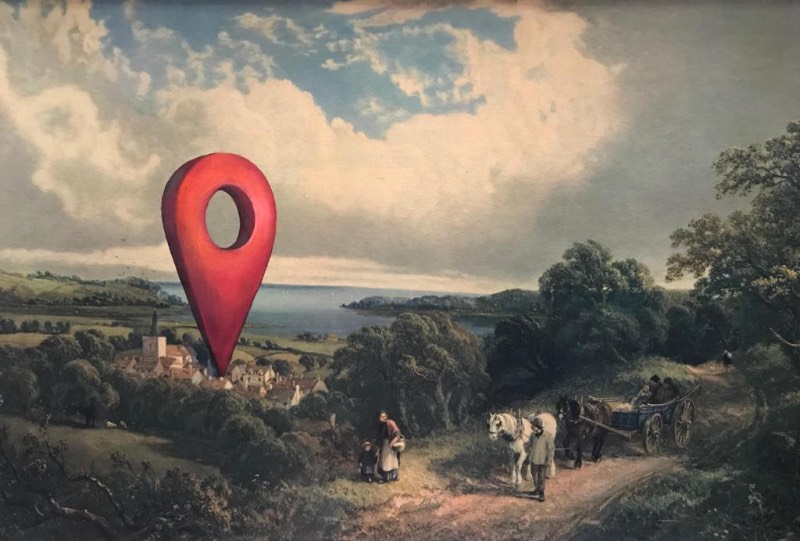 A arte e as pinturas de Dave Pollot são um pouco peculiares já que envolvem alterações em outras pinturas. É isso mesmo que você leu. O artista visita lojas de objetos usados na procura de algo especial que possa receber seu toque e se transformado em algo diferente.