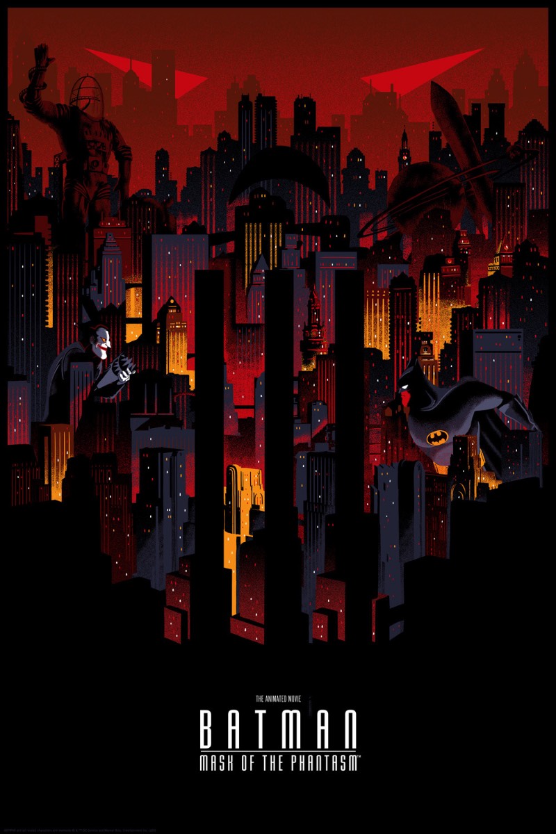 A série animada do Batman é o apogeu dos desenhos animados de super heróis dos anos 90 e posso assumir que assisti todos os episódios possíveis. O artista Chris Thornley também é fã dos desenhos e acabou criando uma série de ilustrações inspiradas nos personagens.