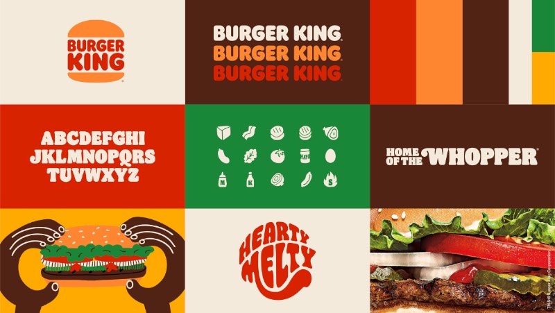 O rebranding que você pode ver aqui é a primeira mudança na marca do Burger King nos últimos 20 anos. E a ideia aqui, de acordo com o pessoal da Jones Knowles Ritchie, é voltar ao passado da empresa. Apresentando assim uma identidade visual que se assemelha bastante aquilo que foi usado pela rede de fast food entre 1969 e 1994. 