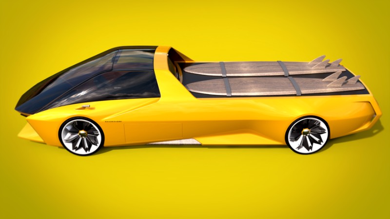 Frederik Steve Kristensen é um designer de automóveis que trabalha para a Zenvo Automotive, uma empresa dinamarquesa que trabalha com projetos de super carros. Durante seu tempo livre, ele aprimora suas técnicas de ilustração criando projetos diferentes. Um deles foi o redesign do Dodge Deora que é um dos veículos mais insanos que eu já vi.