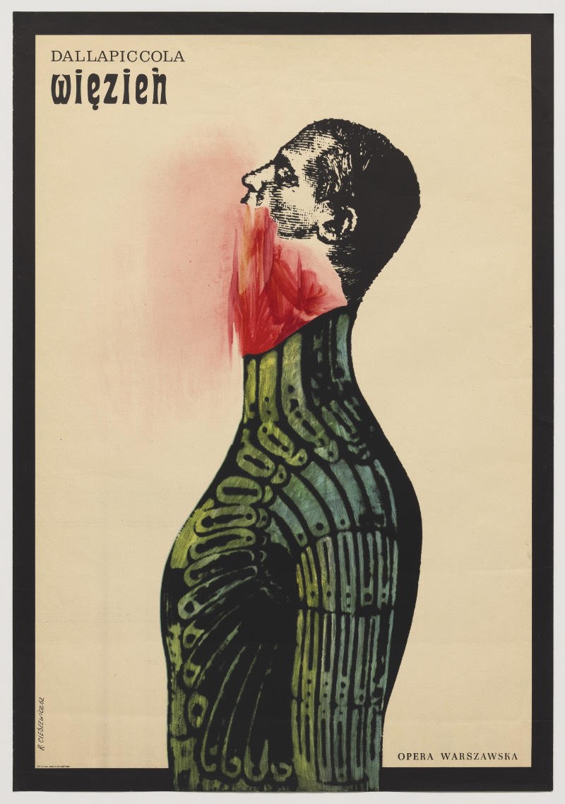 Acredito que não são muitos os designers que reconheceriam o trabalho de Roman Cie?lewicz por ai, mas seus posters e sua arte são amplamente reconhecidos internacionalmente. Afinal, ele foi um dos fundadores da escola de cartazes polonesa e, foi lá que ele promoveu uma busca visual pela clareza estética e simplicidade. Tudo isso enquanto incentivava uma abundância de modos de expressão e o uso de metáfora poética como parte do design. 