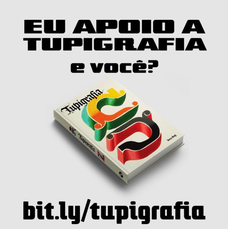 Tupigrafia é o nome da primeira e única revista brasileira voltada para tipografia, a caligrafia e lettering. E, agora, essa revista vai ser relançada numa antologia combinando todas as suas 13 edições em inglês para o mundo todo poder ver e ler o que existe de melhor no Brasil nesses temas.