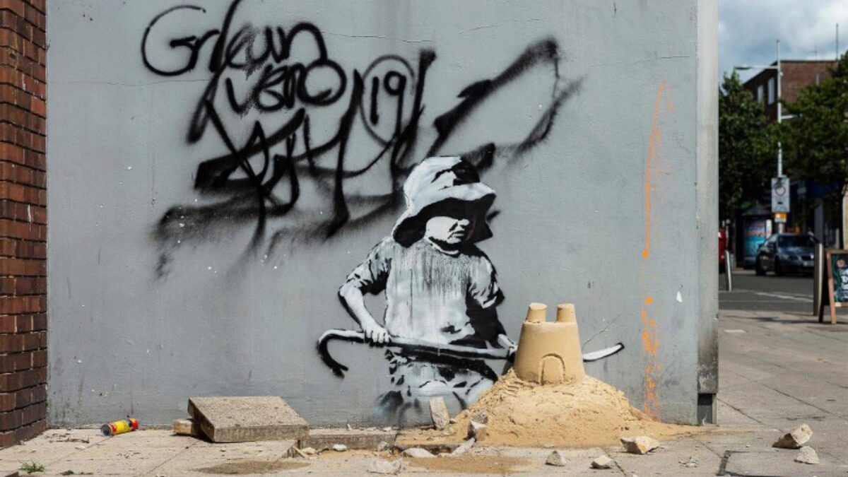A Great British Spraycation de Banksy pelo Reino Unido via