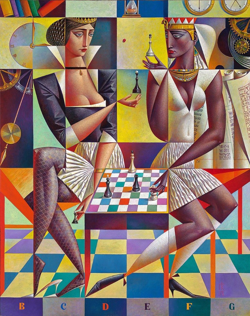 O pintor russo Georgy Kurasov é um desses artistas que apresentam uma notável individualidade em seu estilo de pintura. Depois que você é apresentado a suas obras, é fácil reconhecer novas pinturas. Esse reconhecimento imediato é algo interessante de se observar considerando que não consigo pensar em muitos artistas contemporâneos onde isso seja evidente.