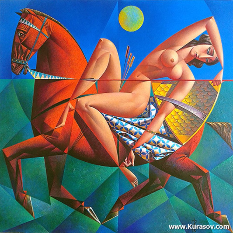 O pintor russo Georgy Kurasov é um desses artistas que apresentam uma notável individualidade em seu estilo de pintura. Depois que você é apresentado a suas obras, é fácil reconhecer novas pinturas. Esse reconhecimento imediato é algo interessante de se observar considerando que não consigo pensar em muitos artistas contemporâneos onde isso seja evidente.