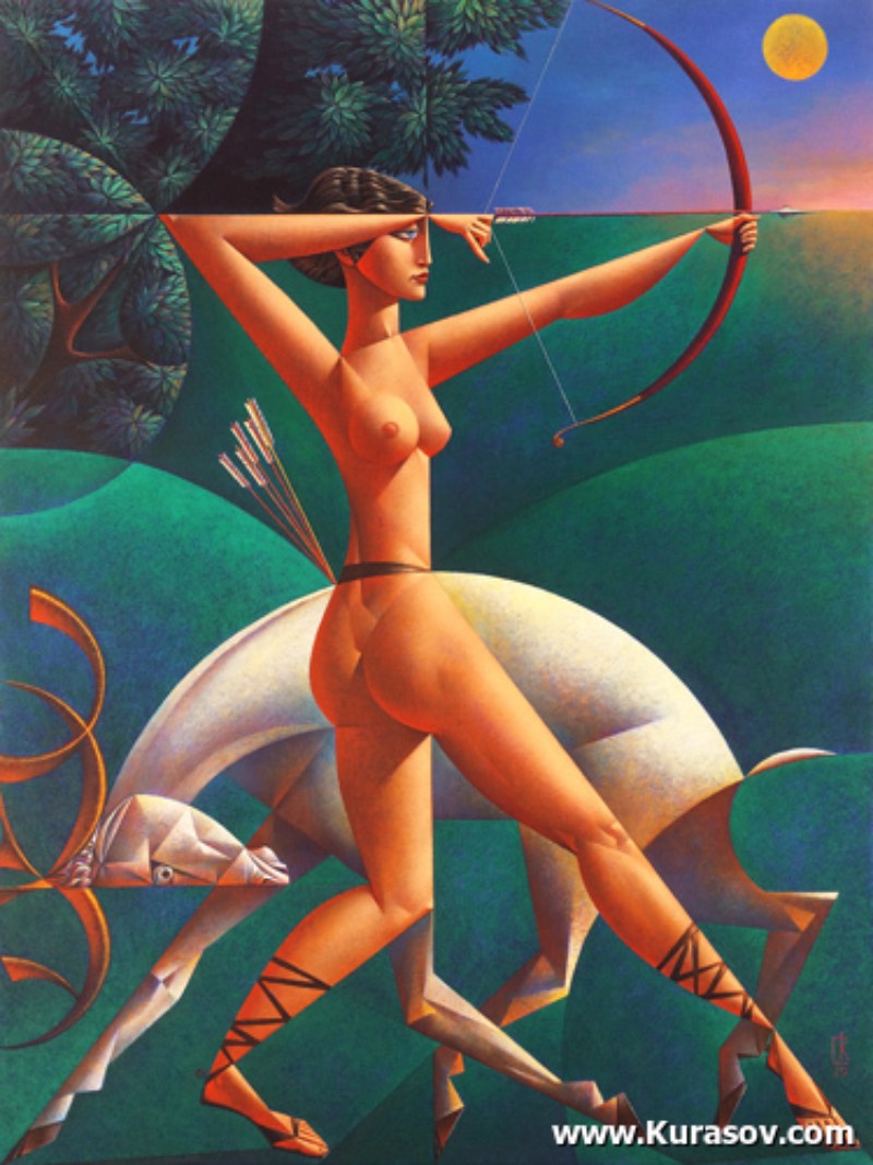 O pintor russo Georgy Kurasov é um desses artistas que apresentam uma notável individualidade em seu estilo de pintura. Depois que você é apresentado a suas obras, é fácil reconhecer novas pinturas. Esse reconhecimento imediato é algo interessante de se observar considerando que não consigo pensar em muitos artistas contemporâneos onde isso seja evidente.