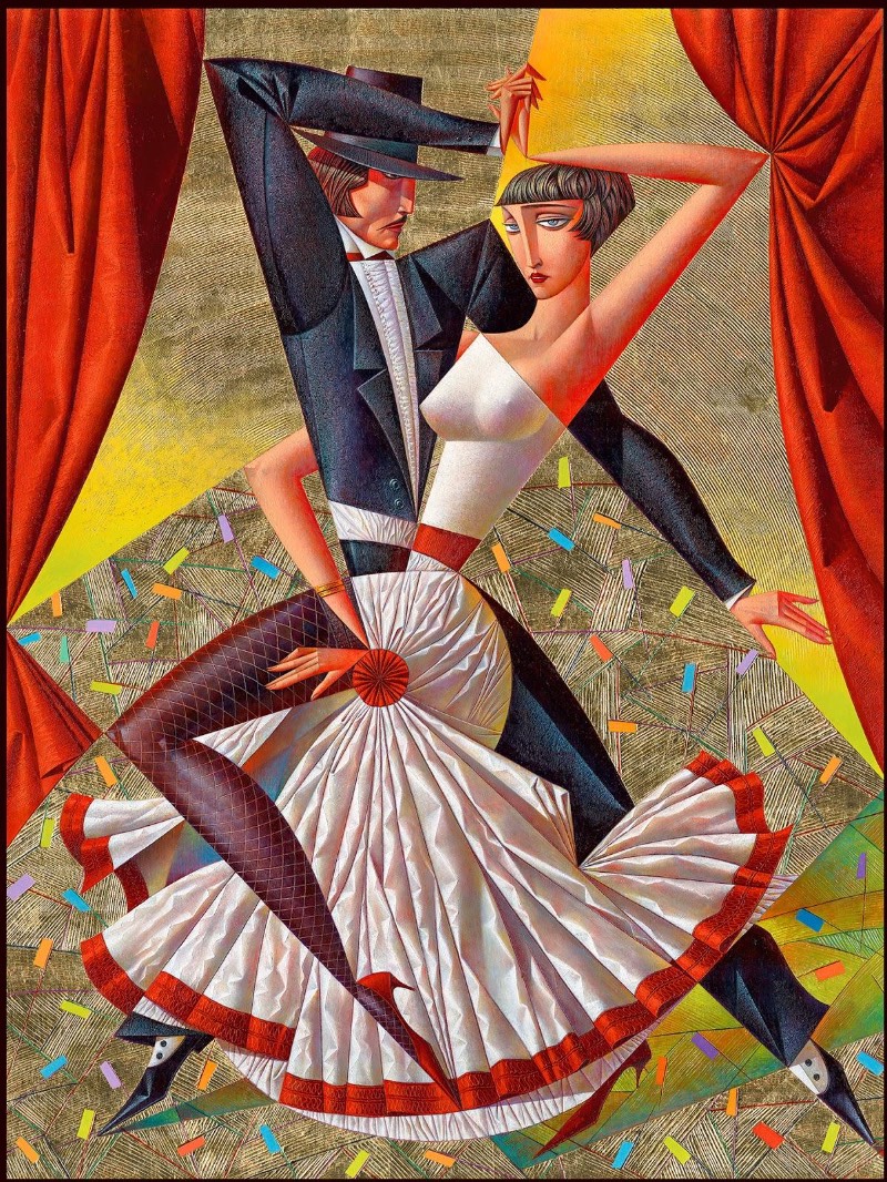 O pintor russo Georgy Kurasov é um desses artistas que apresentam uma notável individualidade em seu estilo de pintura. Depois que você é apresentado a suas obras, é fácil reconhecer novas pinturas. Esse reconhecimento imediato é algo interessante de se observar considerando que não consigo pensar em muitos artistas contemporâneos onde isso seja evidente.