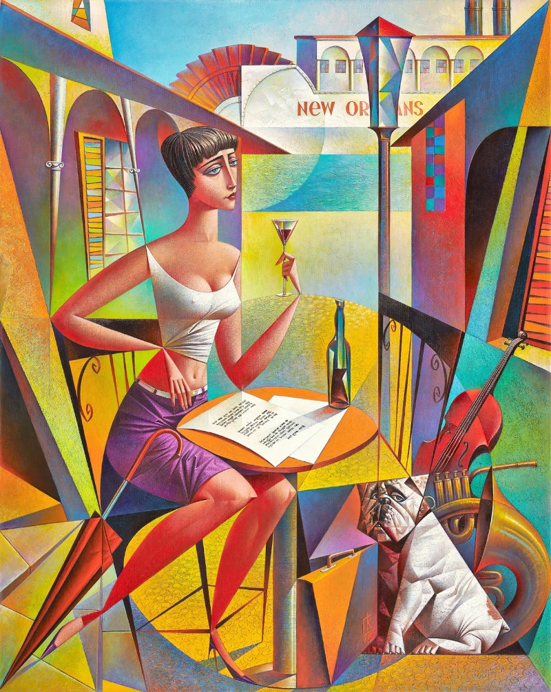 O pintor russo Georgy Kurasov é um desses artistas que apresentam uma notável individualidade em seu estilo de pintura. Depois que você é apresentado a suas obras, é fácil reconhecer novas pinturas. Esse reconhecimento imediato é algo interessante de se observar considerando que não consigo pensar em muitos artistas contemporâneos onde isso seja evidente.