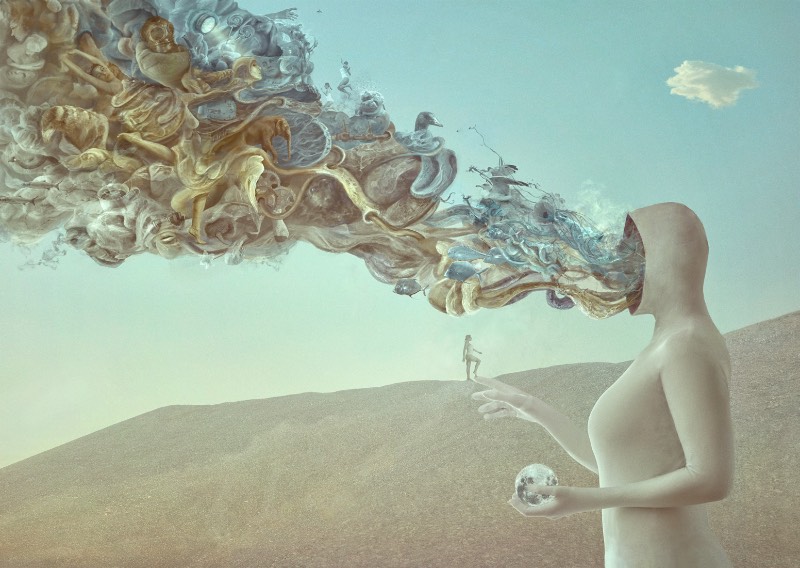 Usando de elementos alegóricos, Nikolina Petolas apresenta suas visões misteriosas através de imagens que parecem guiar o espectador por paisagens oníricas e cenários de fantasia. É assim que a artista visual croata trabalha com sua arte.