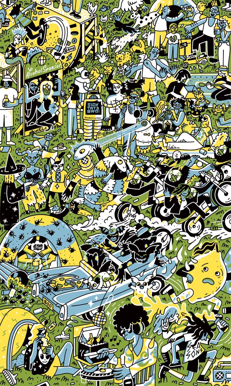 Annika Brandow é uma ilustradora e designer freelancer. Originalmente da Cidade do Cabo, na África do Sul, ela hoje vive aqui em Berlim. Ela já trabalha como freelancer há mais de oito anos e adora criar ilustrações divertidas e coloridas.