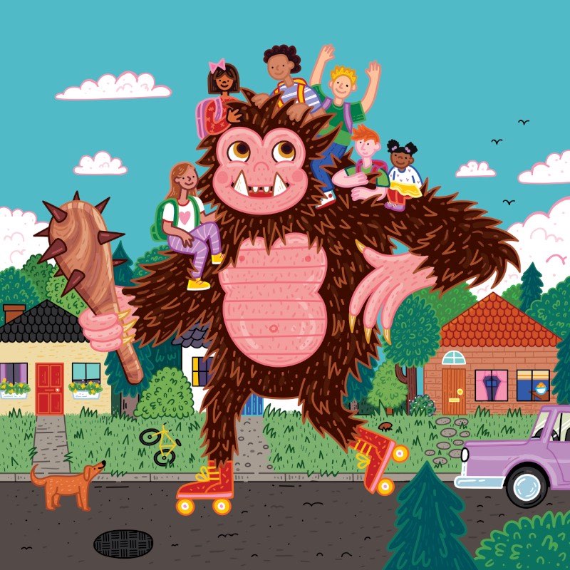 Annika Brandow é uma ilustradora e designer freelancer. Originalmente da Cidade do Cabo, na África do Sul, ela hoje vive aqui em Berlim. Ela já trabalha como freelancer há mais de oito anos e adora criar ilustrações divertidas e coloridas.