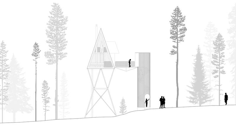 A PAN Treetop Cabins foi projetada pelo arquiteto norueguês Espen Surnevik com a intenção de oferecer aos viajantes modernos a experiência de viver na copa das árvores. Foi assim que as pequenas casas em forma da letra A foram construídas em Gjesåsen em Åsnes, no distrito de Hedmark, Noruega. 