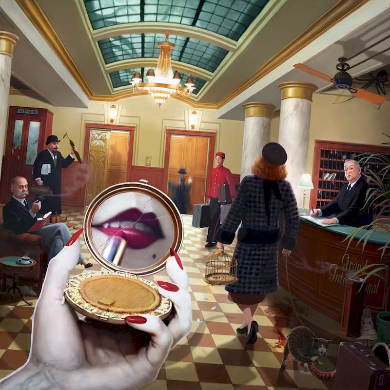 Quando você olhar para as ilustrações de Jeff Lee Johnson, cada pequeno detalhe importa. Isso acontece porque o artista preenche cada imagem com pequenas ideias e detalhes que deixam tudo difícil de não ser analisado. Parece que, a cada olhada, você vai descobrir algo novo.