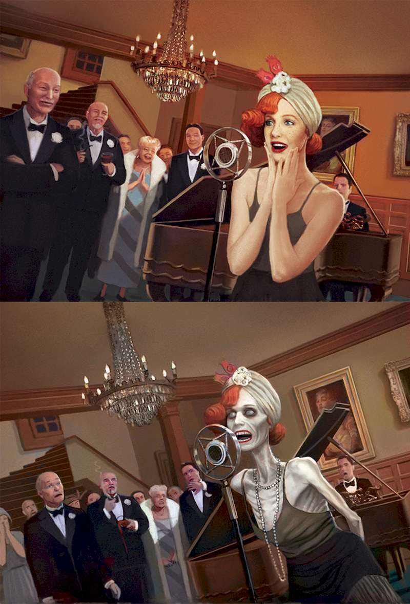 Quando você olhar para as ilustrações de Jeff Lee Johnson, cada pequeno detalhe importa. Isso acontece porque o artista preenche cada imagem com pequenas ideias e detalhes que deixam tudo difícil de não ser analisado. Parece que, a cada olhada, você vai descobrir algo novo.