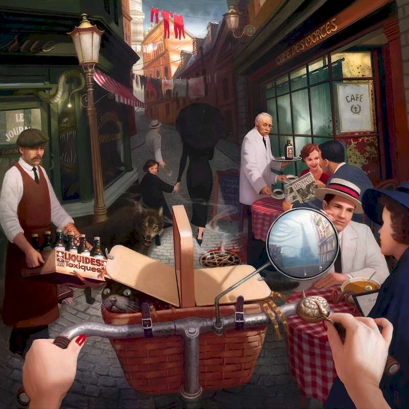 Quando você olhar para as ilustrações de Jeff Lee Johnson, cada pequeno detalhe importa. Isso acontece porque o artista preenche cada imagem com pequenas ideias e detalhes que deixam tudo difícil de não ser analisado. Parece que, a cada olhada, você vai descobrir algo novo.