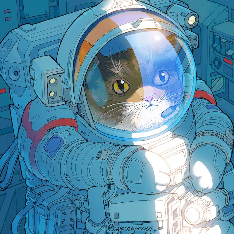 É isso mesmo que você leu. Comecei a acompanhar o trabalho ilustrado de Space Gooose porque ele transformou uma embalagem de xampu em uma nave espacial. E isso abriu uma porta da minha criatividade que eu nunca tinha pensado antes. Foi assim que descobri o mundo de kitbash e tudo mais que vem junto com esse tópico.