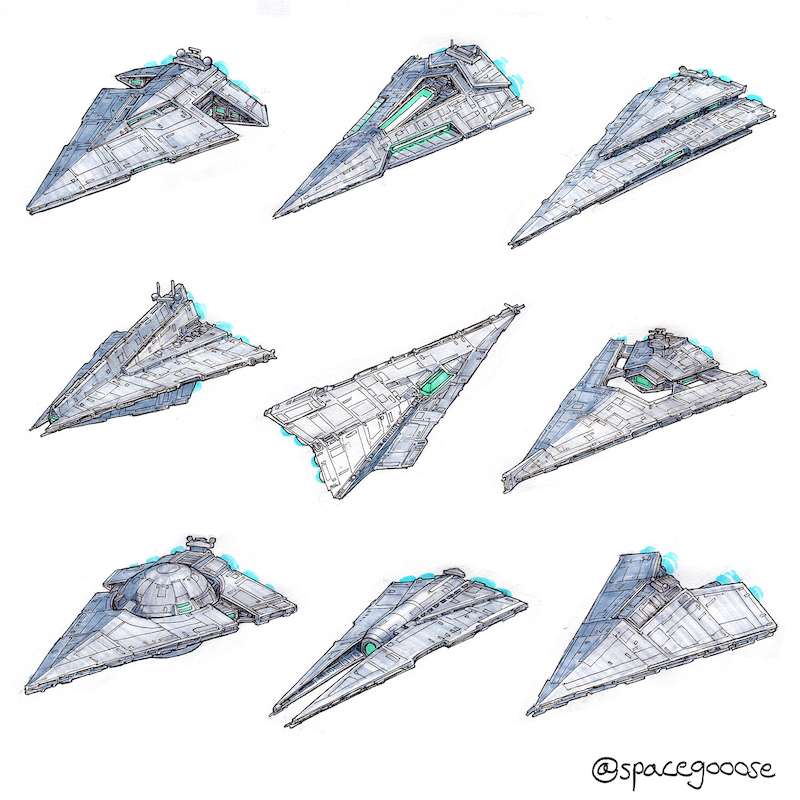 É isso mesmo que você leu. Comecei a acompanhar o trabalho ilustrado de Space Gooose porque ele transformou uma embalagem de xampu em uma nave espacial. E isso abriu uma porta da minha criatividade que eu nunca tinha pensado antes. Foi assim que descobri o mundo de kitbash e tudo mais que vem junto com esse tópico.