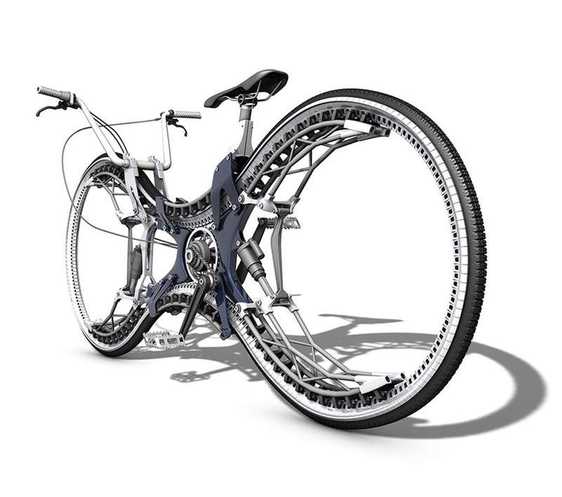 Infinity é o nome de uma bicicleta conceitual desenvolvida pelo designer alemão Stephan Henrich. O projeto é de uma bike cruiser para a praia e a cidade, mas com um mono pneu que eu não sei se entendi direito como que funciona.