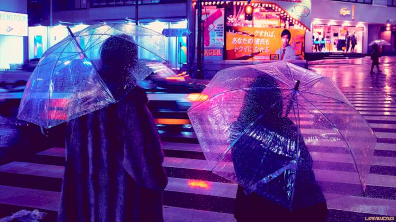 Grande parte do seu portfólio fotográfico apresenta uma Tóquio depois da meia-noite, um horário especial para as ruas da capital do Japão. É aqui que Liam Wong brilha som seu domínio sobre as cores e as imagens de sinalização e luzes da cidade. 