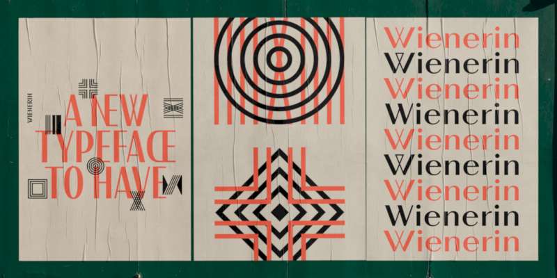 Wienerin é o nome da nova fonte criada por Ale Paul do Sudtipos. Essa fonte foi criada inspirada no trabalho do designer e artista austríaco Carl Otto Czeschka, que fazia parte da The Wiener Werkstätte. Essa era uma associação de designers, arquitetos e outros artistas que existiu na Áustria no início do século vinte. 