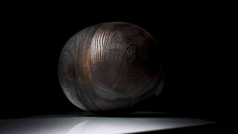 Com o Found Wood, o processo foi um pouco diferente. O seu interesse em texturas e espaços negativos expandiu-se para novos materiais. De uma forma mais natural e, por assim dizer, sustentável. E foi assim que Oliver Chalk encontrou a madeira como material artístico.