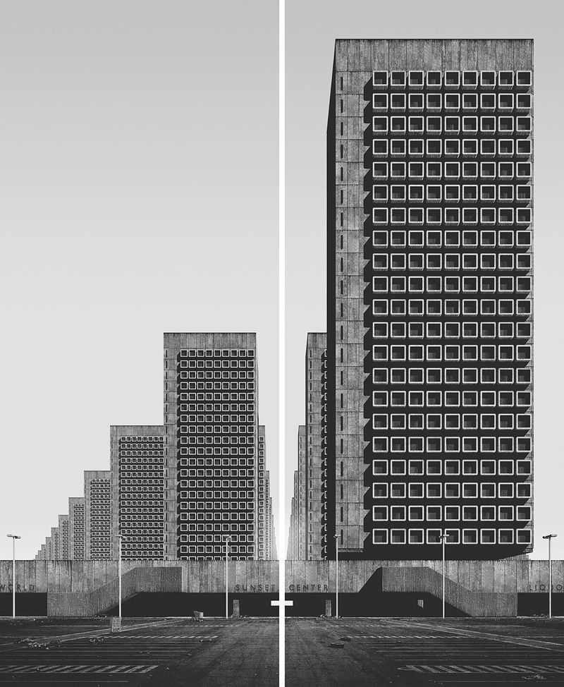 Em 1975, J.G. Ballard escreveu um livro onde o autor descreve uma nova realidade social onde todos vivem em arranha-céus sem emoção e imune as pressões da vida. Foi a pensar nisso que o designer Clemens Gritl resolveu criar uma série de imagens que recebeu o nome de A Future City From The Past.