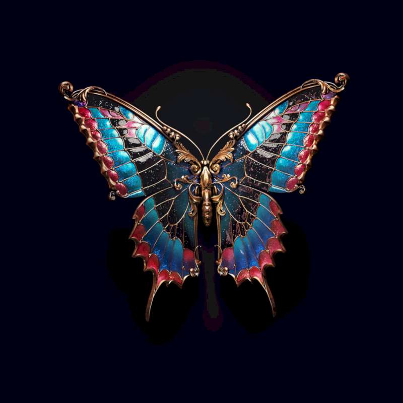 Sasha Vinogradova é uma artista baseada em Los Angeles que resolveu mesclar o seu fascínio pela natureza e pelo design ornamental numa série de insetos em forma de joias. Tudo criado usando softwares 3D e muita atenção aos detalhes.