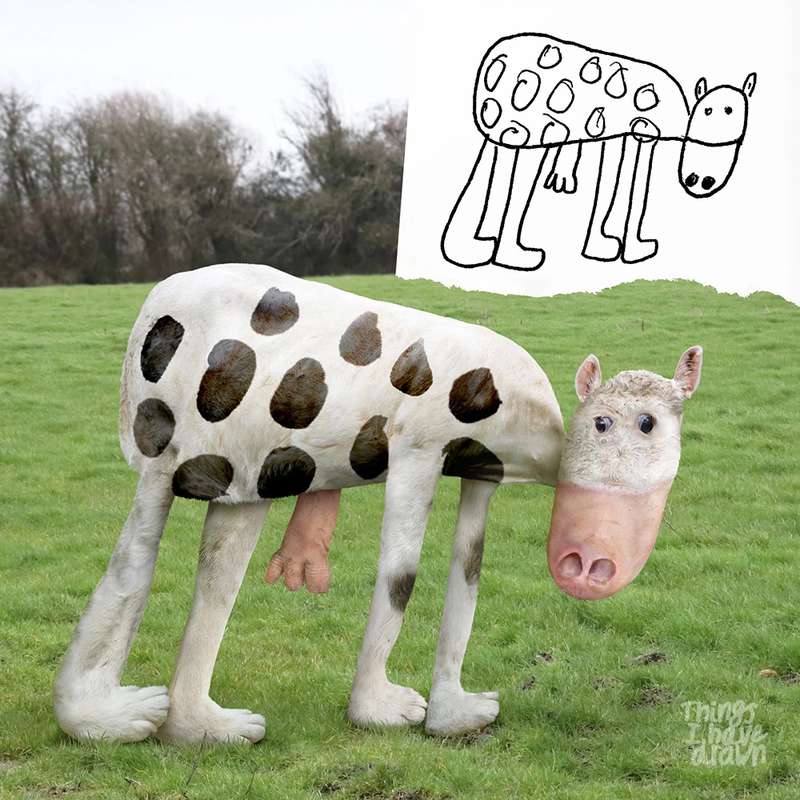 Things I Have Drawn é um projeto bem interessante já que ele imagina um mundo onde as coisas que as crianças desenham são reais. Tudo começou como um projeto bobo em família. 