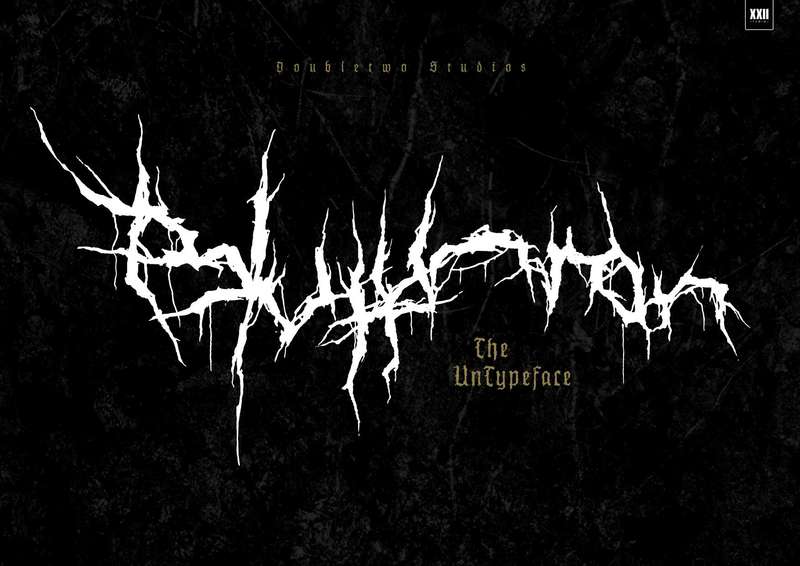 O lettering de black metal é um estilo distinto de tipografia comumente usado em gêneros musicais extremos, como death metal, black metal e grindcore. Esse estilo de letras é frequentemente caracterizado por seus recursos altamente ilegíveis, irregulares e ornamentados, tornando uma escolha ideal para capas de álbuns, pôsteres e outros elementos visuais que exigem uma estética sombria e suja.