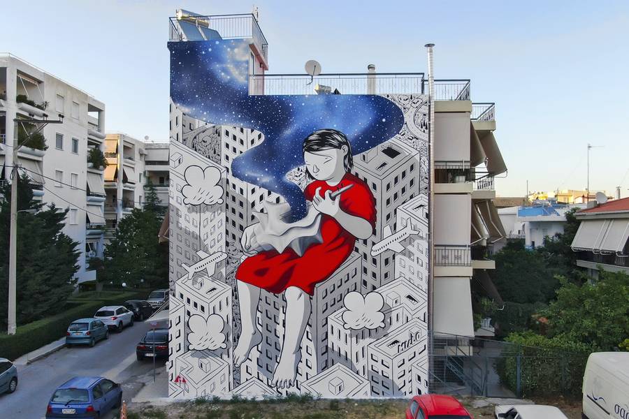 Os murais criados por Millo são uma belíssima forma de começar uma viagem visual pelo mundo. O artista italiano Francesco Camillo Giorgino, conhecido como Millo, é um mestre moderno em murais de grande porte, utilizando as imagens que cria para transformar paisagens urbanas em impressionantes obras de arte.