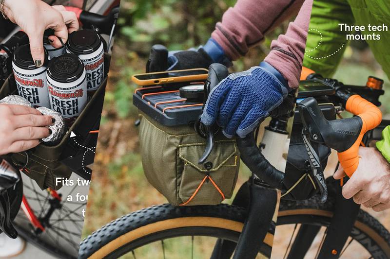 A Route Werks, uma empresa conhecida por seus incríveis acessórios para bicicletas, acaba de lançar a sua nova Big Handlebar Bag que está fazendo um enorme sucesso online. Ela se chama Big Handlebar Bag e já é um grande sucesso no Kickstarter com quase 150 mil dólares já recebidos.